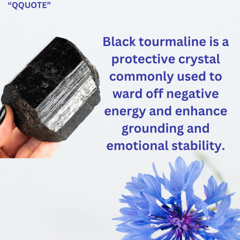 Black tourmaline